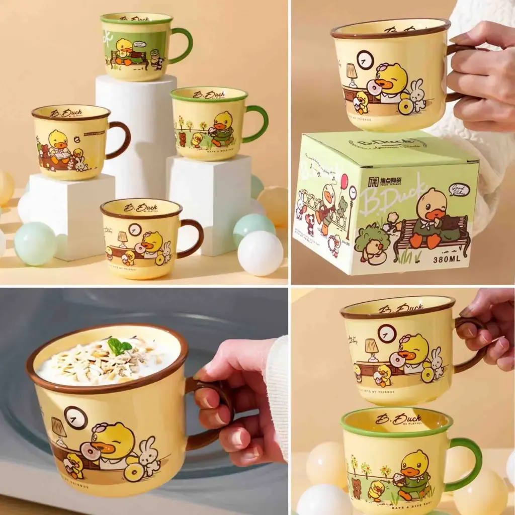 MUG PATITO X4