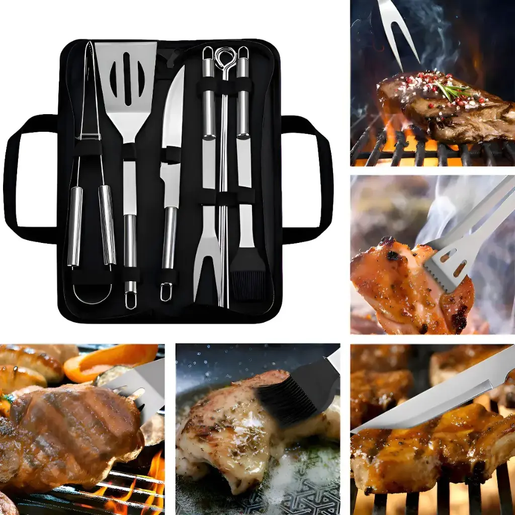 JUEGO DE CUBIERTO ASADOR