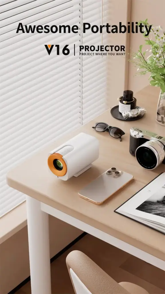 MINI PROYECTOR S23-2000 LUMENS+MIRACAST