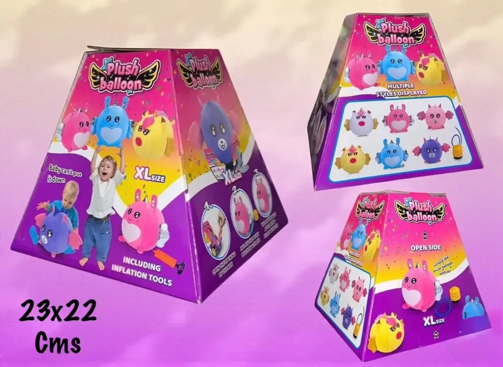 PELOTA PELUCHE BIGGIES