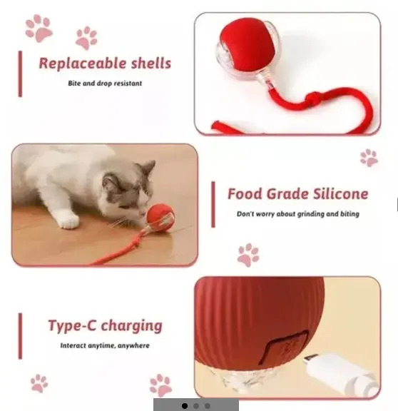 PELOTA JUGUETE MASCOTAS