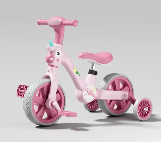 TRICICLO BICICLETA INFANTIL UNICORNIO