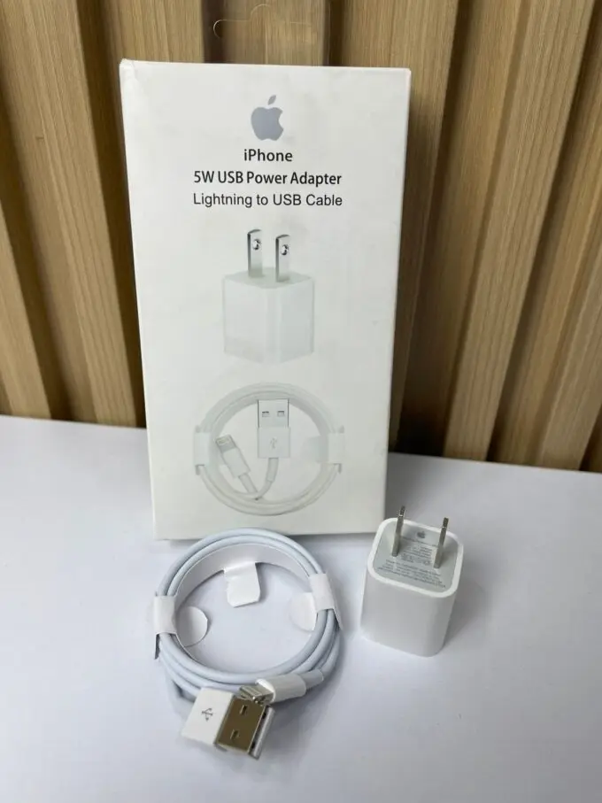 CARGADOR IPHONE LIGHTNING 5W