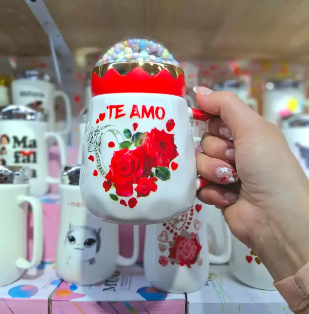 MUG NIEVES TE AMO