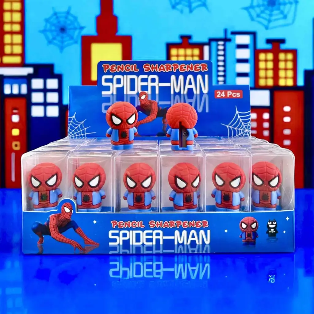 TAJALAPIZ MACIZO SPIDERMAN X4
