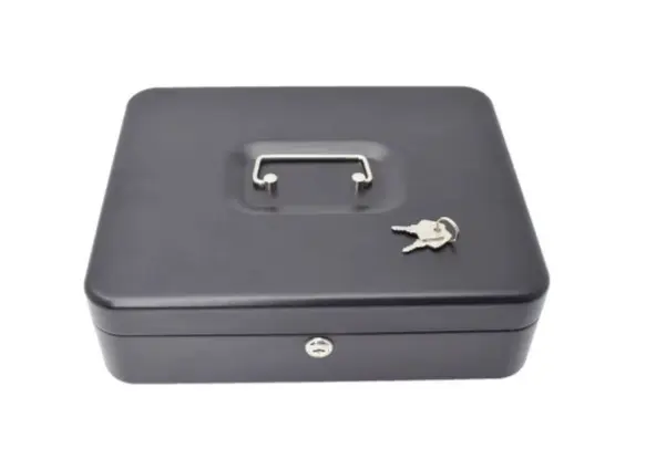 CAJA DE SEGURIDAD METALICA