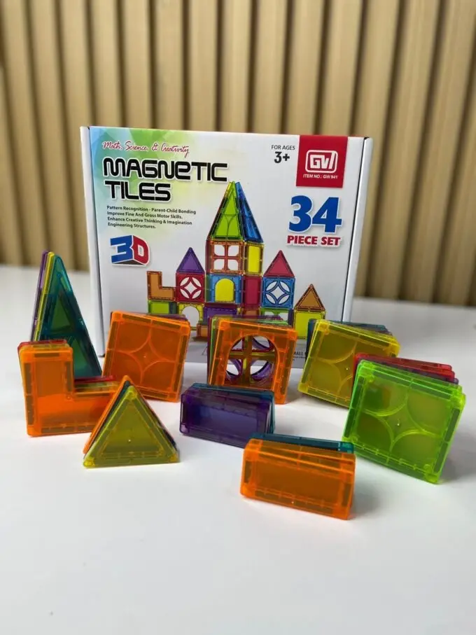 JUEGO MAGNETICO 3D 34PZ