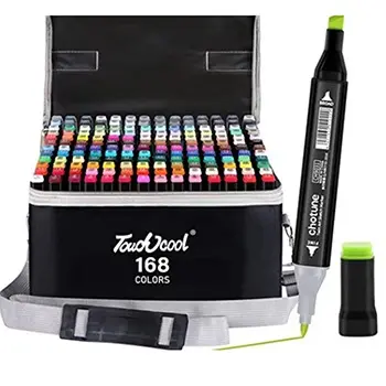 MARCADORES DOBLE PUNTA 168 PZ