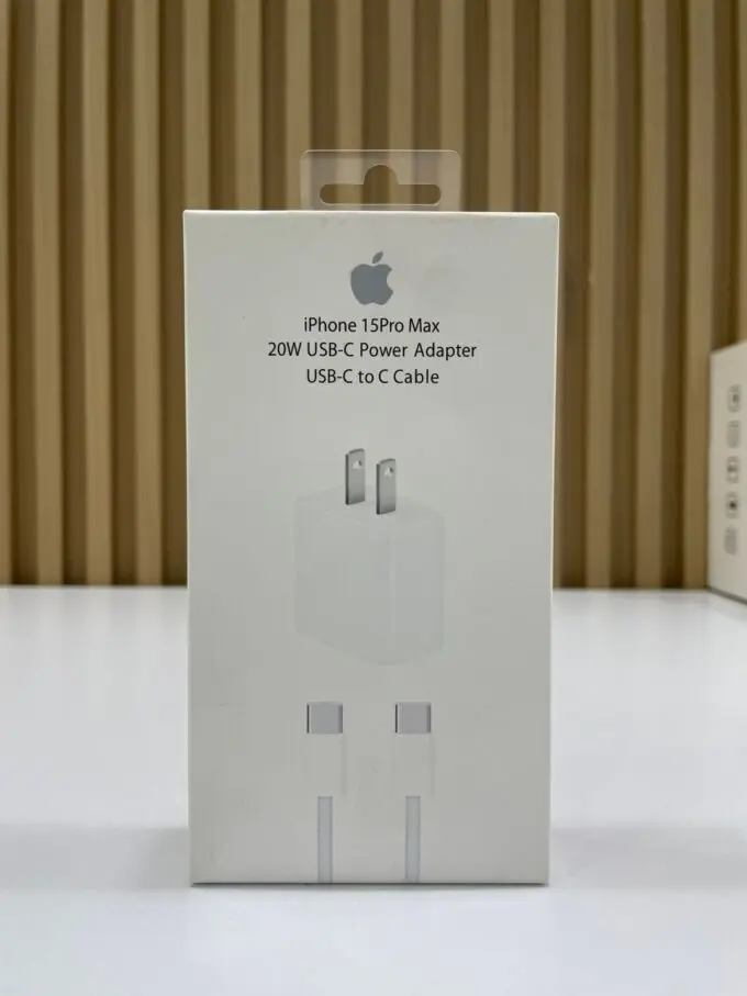 CARGADOR IPHONE USB-C/USB-C 20W