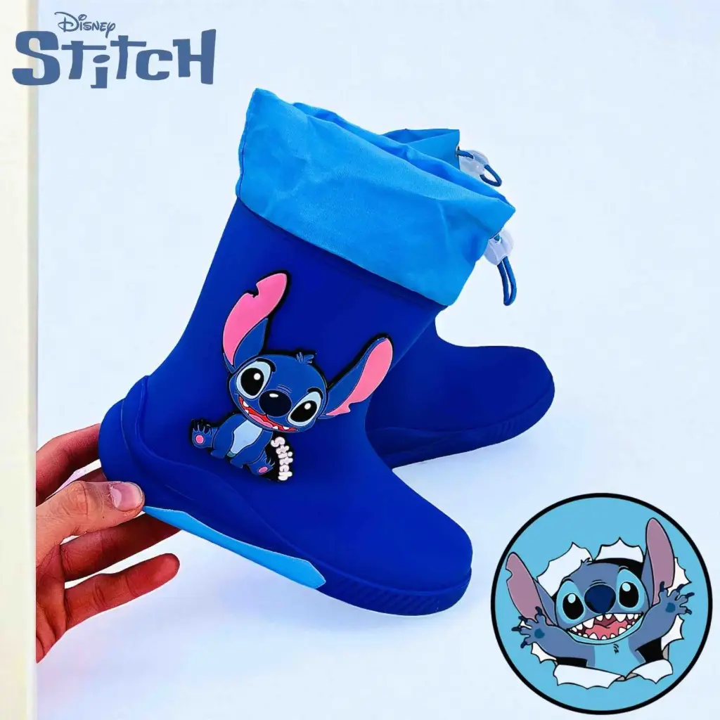 BOTAS DE CAUCHO STITCH