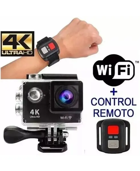 GOPRO 4K + CONTROL D800S