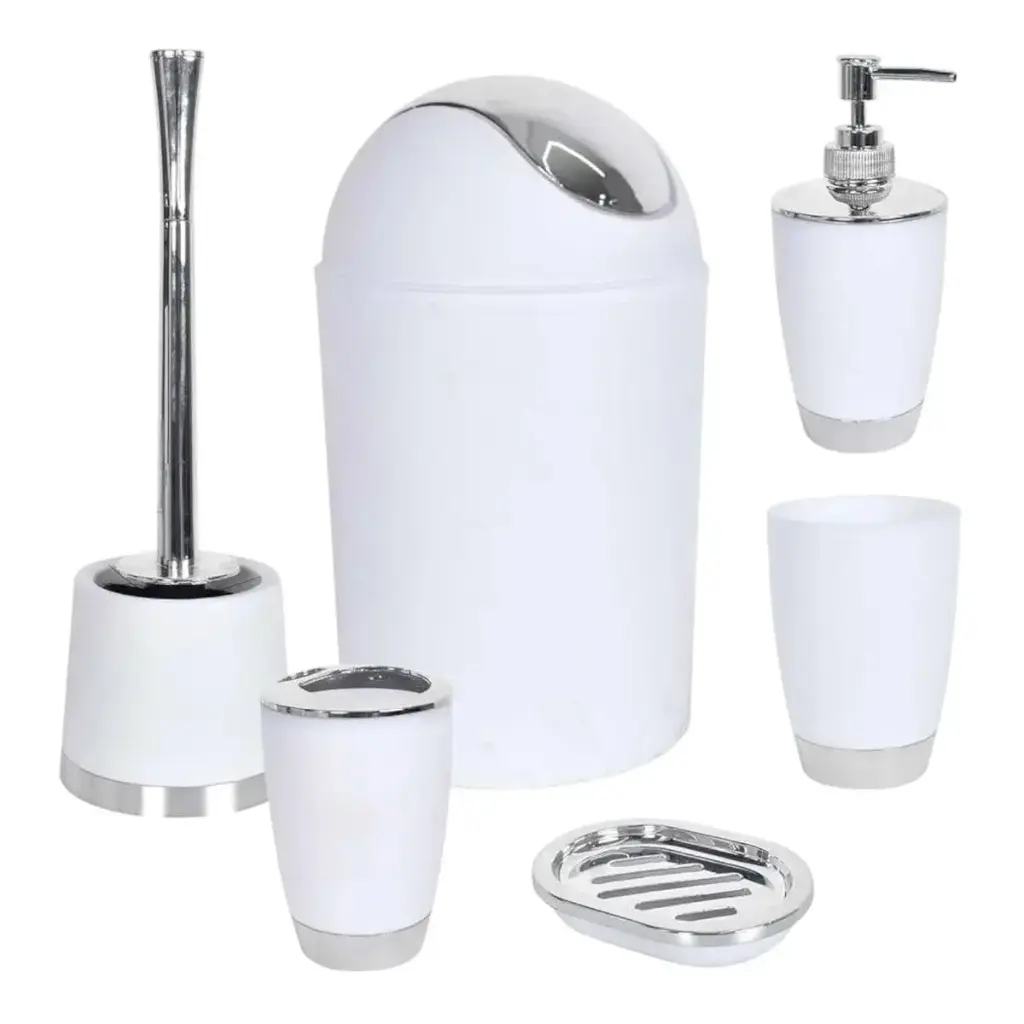 JUEGO DE BAÑO MODERNO 6PZ