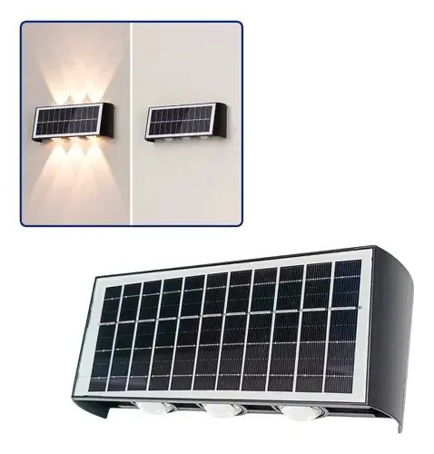 LAMPARA CON PANEL SOLAR