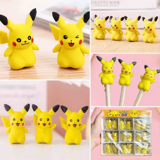 BORRADOR PIKACHU X6