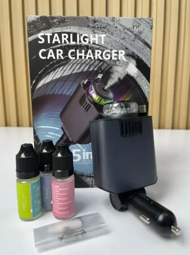 CARGADOR DE CARRO 5 IN 1