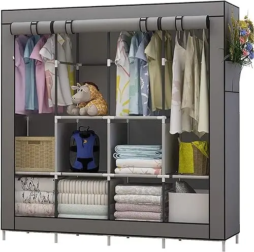 ARMARIO CLOSET PORTATIL 4 ESPACIOS