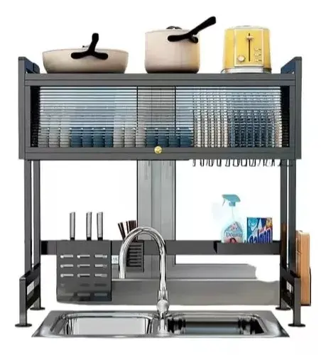 PLATERO ORGANIZADOR CON ESTANTE 65CM