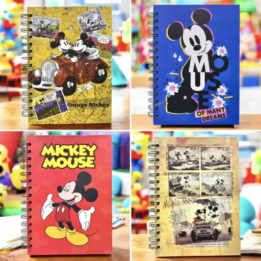 CUADERNO MICKEY X4