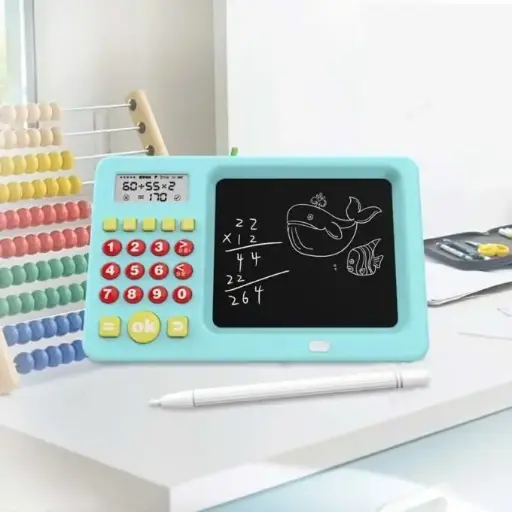 CALCULADORA INFANTIL DIGITAL CON PIZARRA