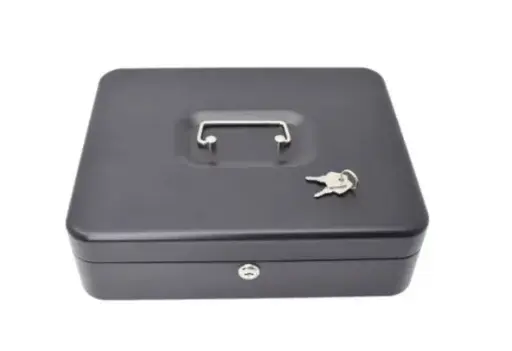 CAJA DE SEGURIDAD METALICA