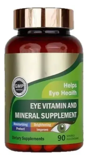 SUPLEMENTO DE VITAMINAS Y MINERALES PARA OJOS