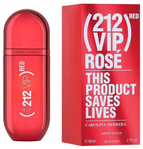 PERFUME AAA 212 VIP ROSE RED DAMA