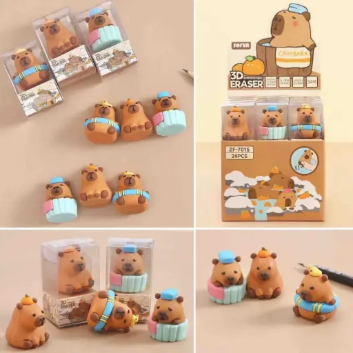 BORRADOR CAPYBARA 3D X6