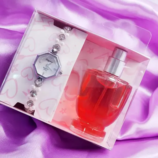 KIT RELOJ + PERFUME