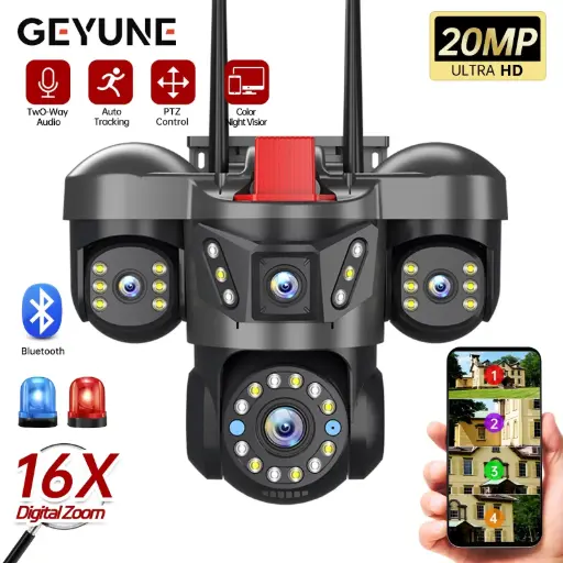 CAMARA V380- 4 LENTES