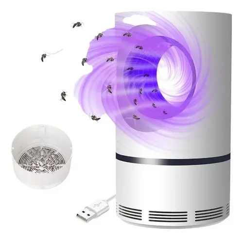 LAMPARA UV LED MATA MOSQUITOS