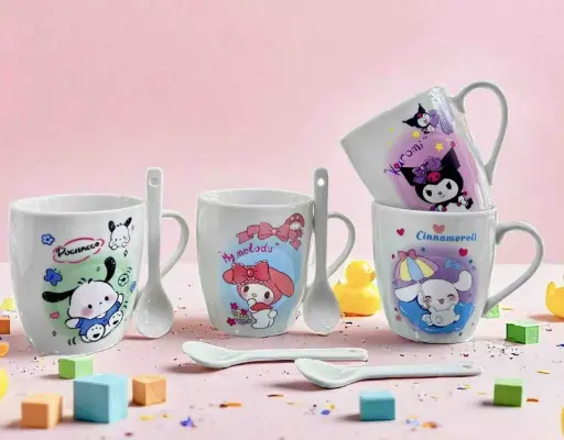 MUG PEQ SANRIO X4