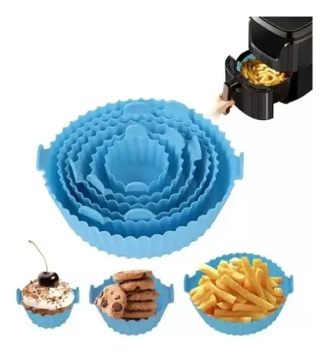 SET SILICONA AIR FRYER 6PZ
