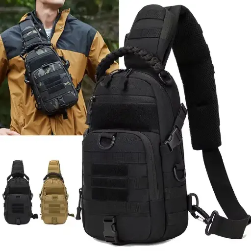 BOLSO TERCIADO CORREA TEJIDA