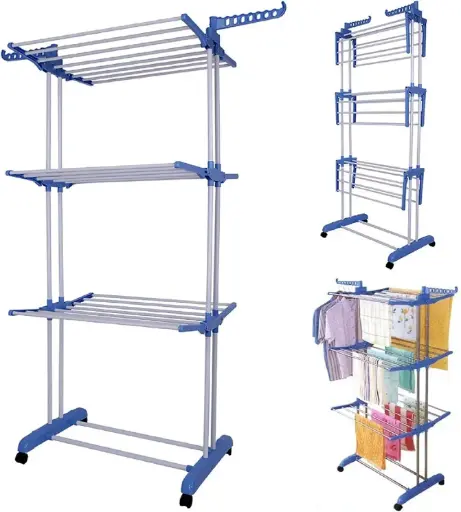 TENDEDERO PLEGABLE 3 NIVELES
